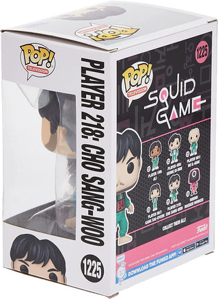 POP TV: Squid Game- Player 218: Cho Sang-Woo, Multicolor - Up-to-the-minute @upttm.com