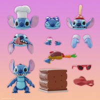Super7 ULTIMATES! Disney Stitch - 7" Disney Action Figure with Accessories Classic Disney Collectibles and Retro Toys