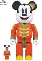 MICKEY MOUSE BAND CONCERT 100% & 400% BEARBRICK