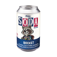 Funko Vinyl Soda: Guardians of The Galaxy Volume 3 - Rocket with Chase (Styles May Vary) - Up-to-the-minute @upttm.com