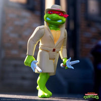 Super7 Undercover Raphael TMNT Cartoon Reaction Action Figure