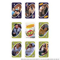 Mattel Games UNO Seinfeld Card Game for Kids, Adults & Family with Deck & Special Rule Inspired by The TV Show