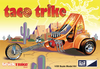 MPC Taco Trike (Trick Trikes Series) 1:25 Scale Model Kit, White (MPC893)