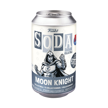 Vinyl Soda: Marvel Moon Knight with Chase (Glow in The Dark) PX Figure - Up-to-the-minute @upttm.com