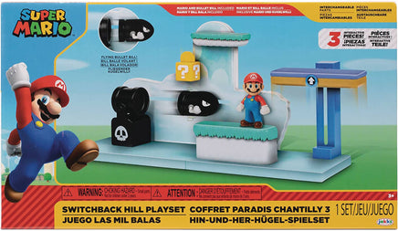 Super Mario Nintendo 2.5" Switchback Hill Playset - Up-to-the-minute @upttm.com