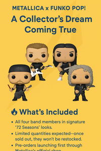 Metallica x Funko Pop!: A Collector’s Dream Coming True