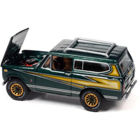 1979 International Scout Midas Edition - Green 1:64 Scale Diecast Model Truck by Johnny Lightning