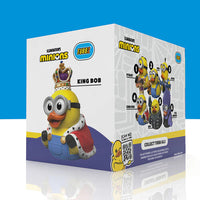 TUBBZ Minions King Bob Cosplaying Rubber Duck – Boxed Edition Collectible Vinyl Figure