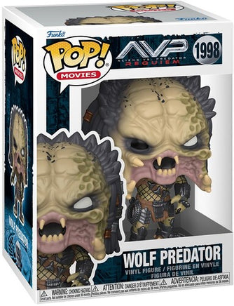 Funko POP! Movies: Aliens vs. Predator: Requiem - Wolf Predator (Styles May Vary) - Up-to-the-minute @upttm.com