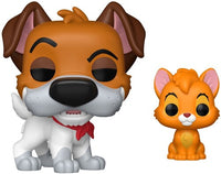 Funko POP! & Buddy: Disney Oliver & Company - Dodger with Oliver  (Styles May Vary)