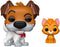 Funko POP! & Buddy: Disney Oliver & Company - Dodger with Oliver  (Styles May Vary)