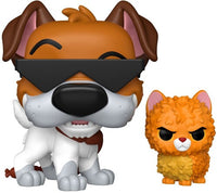 Funko POP! & Buddy: Disney Oliver & Company - Dodger with Oliver  (Styles May Vary)