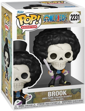 Funko POP! Anime One Piece Brook with Soul Solid Vinyl Figure - Up-to-the-minute @upttm.com