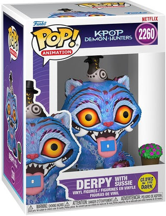 Funko POP! Anime: KPop Demon Hunters – Derpy with Sussie (Glow in the Dark) - Up-to-the-minute @upttm.com