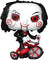 Funko Pop! Saw Billy on Bike Doodles vinyl figure