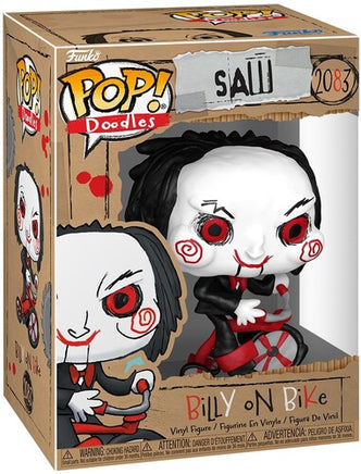 Funko Pop! Billy on Bike Doodles packaging