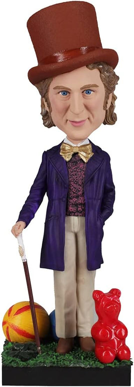 Royal Bobbles Willy Wonka & The Chocolate Factory – 8.9 Inches Tall – Collectible Bobblehead Statue