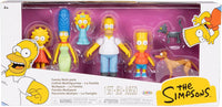 The Simpsons Action Figures Family Multi-Pack 2.5” Scale Figures, Includes Homer, Marge, Bart, Lisa, Maggie, Santa’s Little Helper, and Snowball II