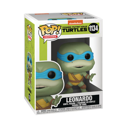 Funko Pop! Movies: Teenage Mutant Ninja Turtles: Secret of The Ooze - Leonardo, 3.75 inches - Up-to-the-minute @upttm.com