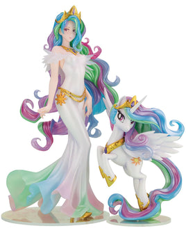 Kotobukiya My Little Pony: Princess Celestia Bishoujo Statue, Multicolor