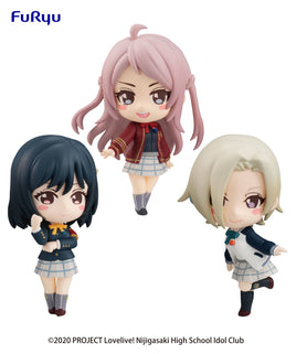 LOVE LIVE NIJIGASAKI HIGH CHOBIRUME V1 FIG 3PC SET