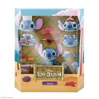 Super7 ULTIMATES! Disney Stitch - 7" Disney Action Figure with Accessories Classic Disney Collectibles and Retro Toys