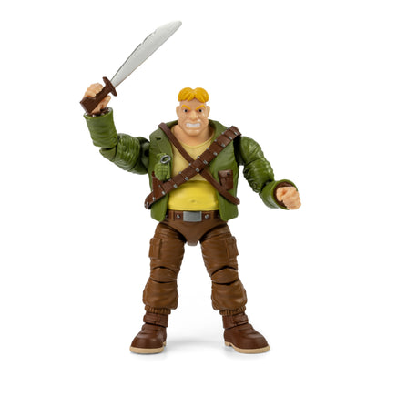 The Loyal Subjects BST AXN Teenage Mutant Ninja Turtles Rocksteady 5" Action Figure with Accessories, Multicolored - Up-to-the-minute @upttm.com