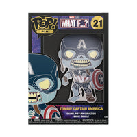 Funko Pop! Pin: Marvel - What If…?, Zombie Captain America
