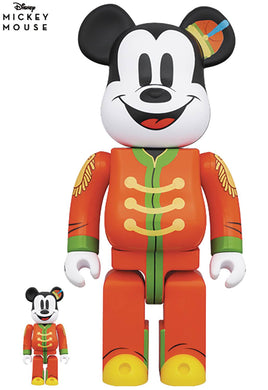 MICKEY MOUSE BAND CONCERT 100% & 400% BEARBRICK