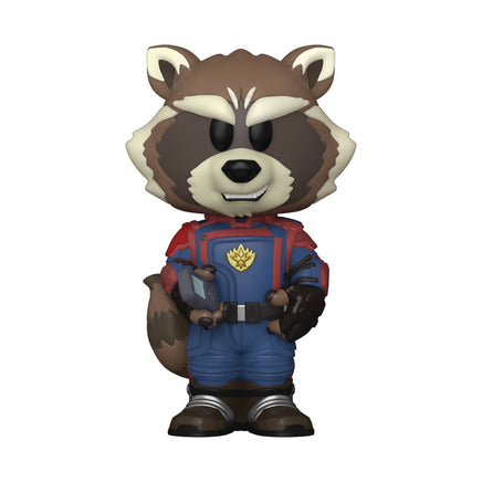 Funko Vinyl Soda: Guardians of The Galaxy Volume 3 - Rocket with Chase (Styles May Vary) - Up-to-the-minute @upttm.com