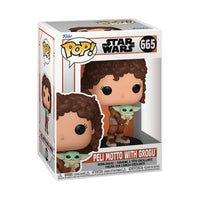 Funko Pop! Star Wars: The Mandalorian - Peli Motto with Grogu