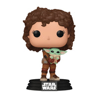 Funko Pop! Star Wars: The Mandalorian - Peli Motto with Grogu