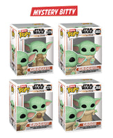 Funko Bitty Pop! The Mandalorian Mini Collectible Toys 4-Pack - Cobb Vanth, Fennec Shand, Boba Fett, & Mystery Chase Figure (Styles May Vary)