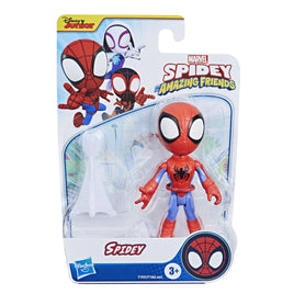 Spidey and His Amazing Friends Marvel Spidey Hero Figure, 4-Inch Scale Action Figure, Includes 1 Accessory for Kids Ages 3 and Up