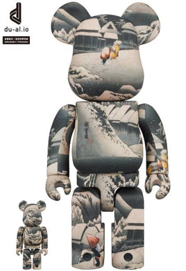 UTAGAWA HIROSHIGE 53 STATIONS 100% & 400% BEARBRICK