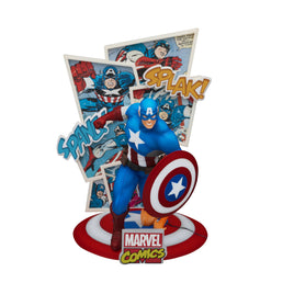 Marvel 60th Anniversary Captain America DS-086 D-Stage Previews Exclusive Statue