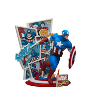 Marvel 60th Anniversary Captain America DS-086 D-Stage Previews Exclusive Statue