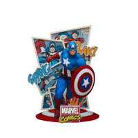 Marvel 60th Anniversary Captain America DS-086 D-Stage Previews Exclusive Statue