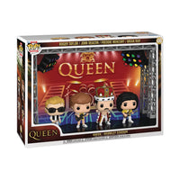 Funko Pop! Moments Deluxe: Queen - Wembley Stadium, Roger Taylor, John Deacon, Freddie Mercury, Brian May