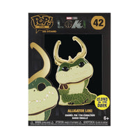 Funko Pop! Pin: Marvel - Loki, Alligator Loki with Chase (Styles May Vary)