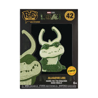 Funko Pop! Pin: Marvel - Loki, Alligator Loki with Chase (Styles May Vary)