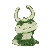 Funko Pop! Pin: Marvel - Loki, Alligator Loki with Chase (Styles May Vary)