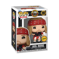Funko POP! Rocks: Guns and Roses - Axl Rose (1992) - 1/6 Odds for Rare Chase Variant - Collectable Vinyl Figure