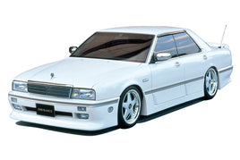 Aoshima Nissan Insurance Y31 CIMA ’89 1:24 Scale Model Kit