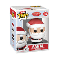 Funko Bitty Pop! Rudolph: Mini Collectible Toys 4-Pack - Santa, Mrs. Claus™, Hermey™, & Mystery Chase Figure (Styles May Vary)