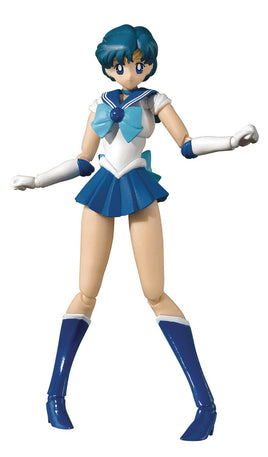 TAMASHII NATIONS - Pretty Guardian Sailor Moon - Sailor Mercury -Animation Color Edition-, Bandai Spirits S.H.Figuarts Action Figure