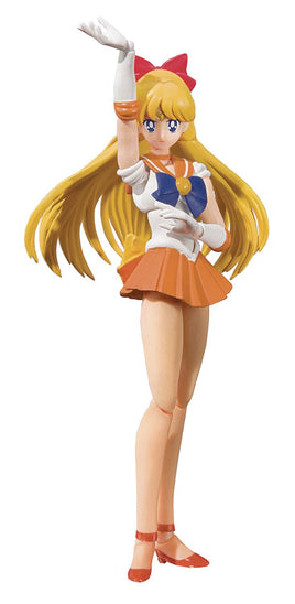 TAMASHII NATIONS - Pretty Guardian Sailor Moon - Sailor Venus -Animation Color Edition-, Bandai Spirits S.H.Figuarts Action Figure