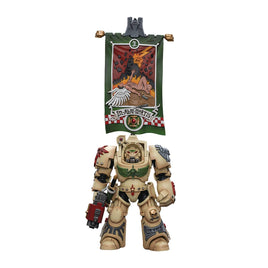 JoyToy Warhammer 40K: Dark Angels Deathwing Ancient with Company Banner 1:18 Scale Action Figure