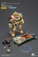 JoyToy Warhammer 40K: Dark Angels Deathwing Ancient with Company Banner 1:18 Scale Action Figure