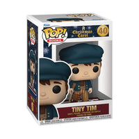 Funko Pop! Movies A Christmas Carol – Tiny Tim Vinyl Figure | Holiday Classic Collectible